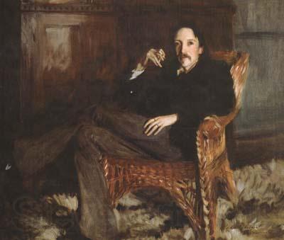 John Singer Sargent Robert Louis Stevenson (mk18) France oil painting art